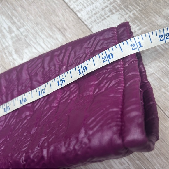 60s Neiman Marcus Vintage Quilted Purple Coat - Picture 9 of 11